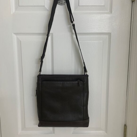 Coach Classic Camden Tech Leather File Messenger Crossbody bag - Picture 8 of 16